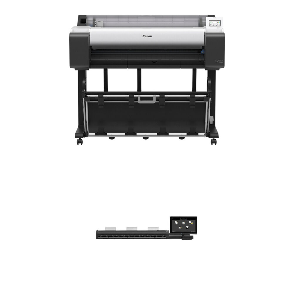e4fd140b0bc857c5930953713d684a5c.jpg Canon imagePROGRAF TM-355 36" Large-Format Printer and MFP Z36 Scanner Kit - Imagen 1