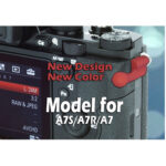 Mejora del botón táctil Cineasy para Sony a7, a7R, a7S (rojo) - Imagen 3