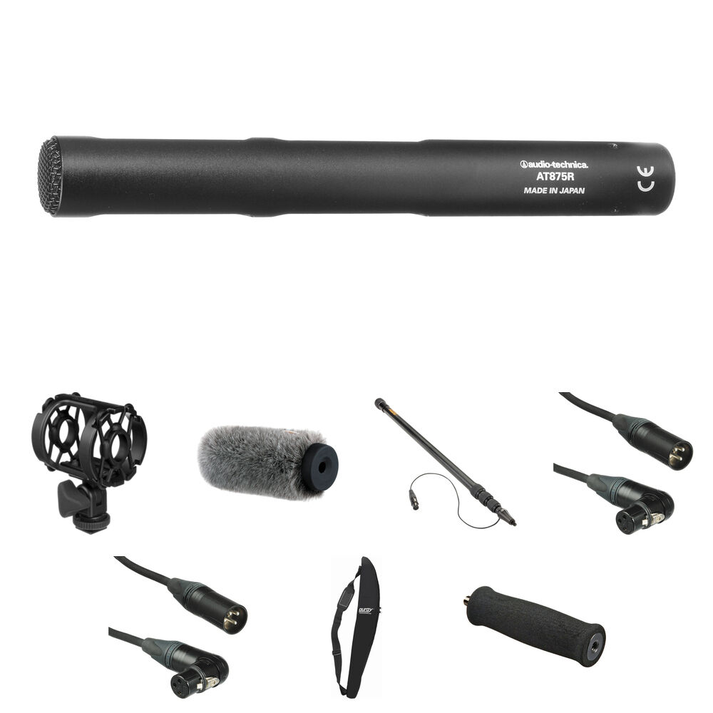 e62d5ad81e120b18d0ce7b94e4baae3c.jpg Audio-Technica AT875R Kit de grabación de ubicación de micrófono de cañón corto - Imagen 1