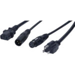 American DJ Audio Signal and Power Cord Combo (50') - Imagen 2