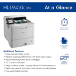 Impresora láser color empresarial Brother HLL9410CDN - Imagen 4