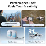 DJI Flip Drone (RC 2 con combo Fly More) - Imagen 5