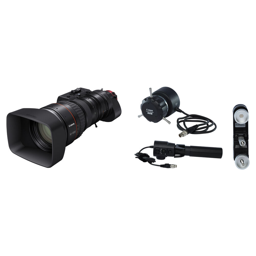 e6a48850f9b6a444b4ce865ee530c000.jpg Canon CINE-SERVO 50-1000mm T5.0-T8.9 PL Lens with SS-41-IASD Kit - Imagen 1