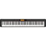 Casio CDP-S360 Kit de piano digital portátil de cuerpo delgado de 88 teclas con soporte de madera de 3 pedales y banco (negro) - Imagen 11