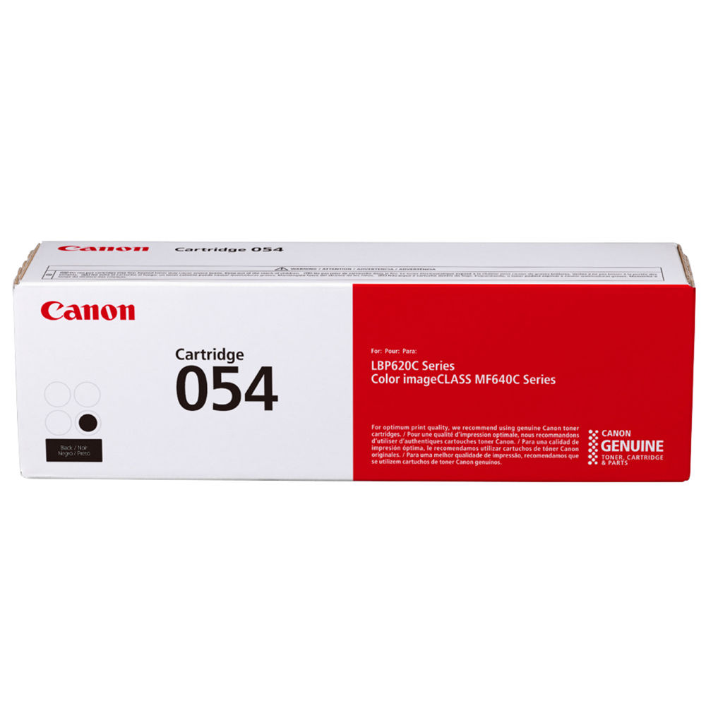 e7e28a03ae252854d3dacb42f57ed2ae.jpg Canon 054 Standard-Capacity Black Toner Cartridge - Imagen 1
