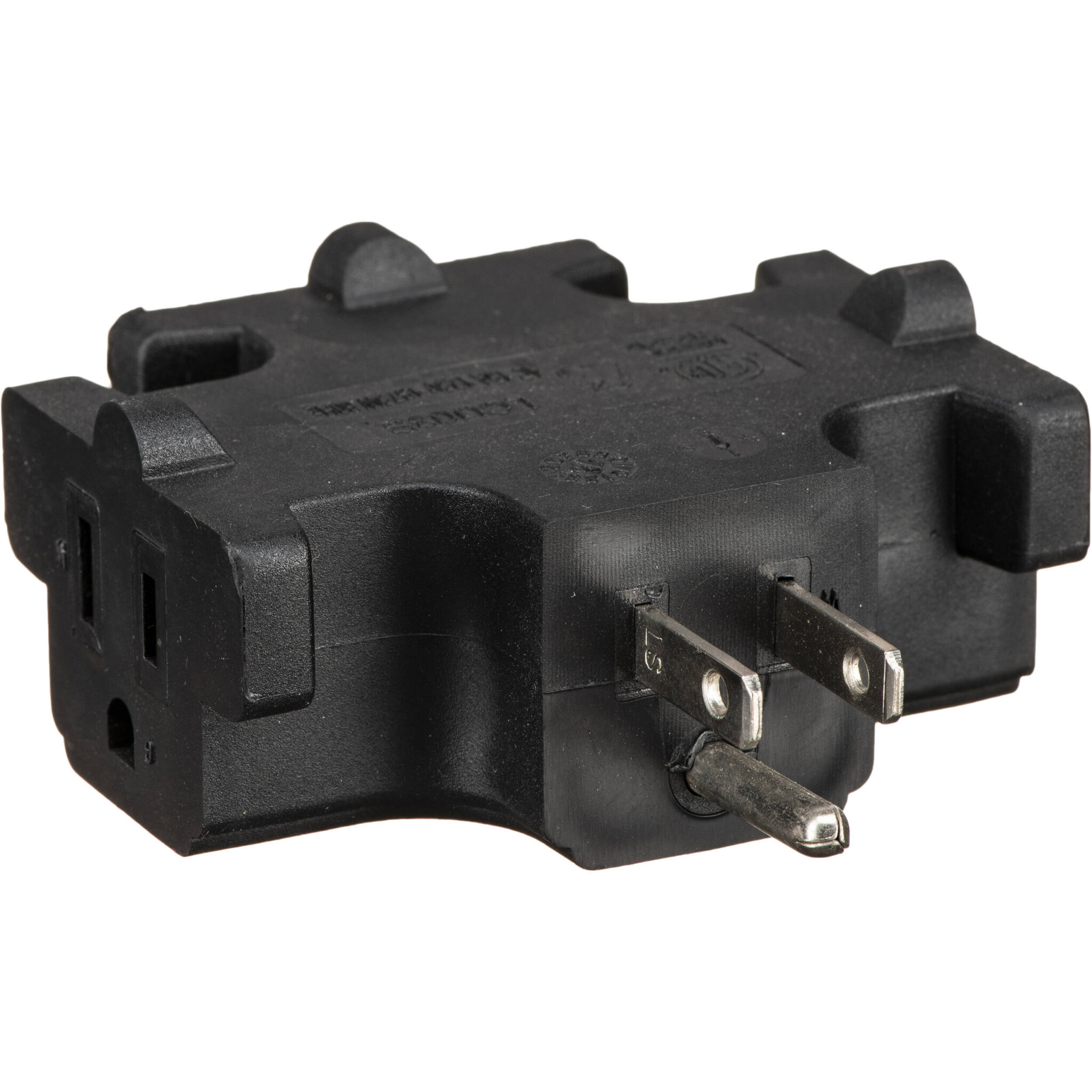 e80b01bcf8c967eaf1797ac75e87f1b0.jpg American DJ EC-3FER Edison Tri-Tap Power Adapter (Black) - Imagen 1