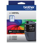 Cartucho de tinta negra de alto rendimiento Brother LC401 - Imagen 3