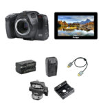 Cámara Blackmagic Design Pocket Cinema 6K G2 con control de monitor y kit de alimentación - Imagen 4
