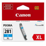 Tanque de tinta cian Canon CLI-281 XL (8,3 ml)