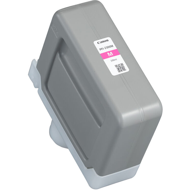 eb2c31b8b0a6007efa3a571bfdbb934e.jpg Canon PFI-2300 Magenta Pigment Ink Cartridge (330mL) - Imagen 1