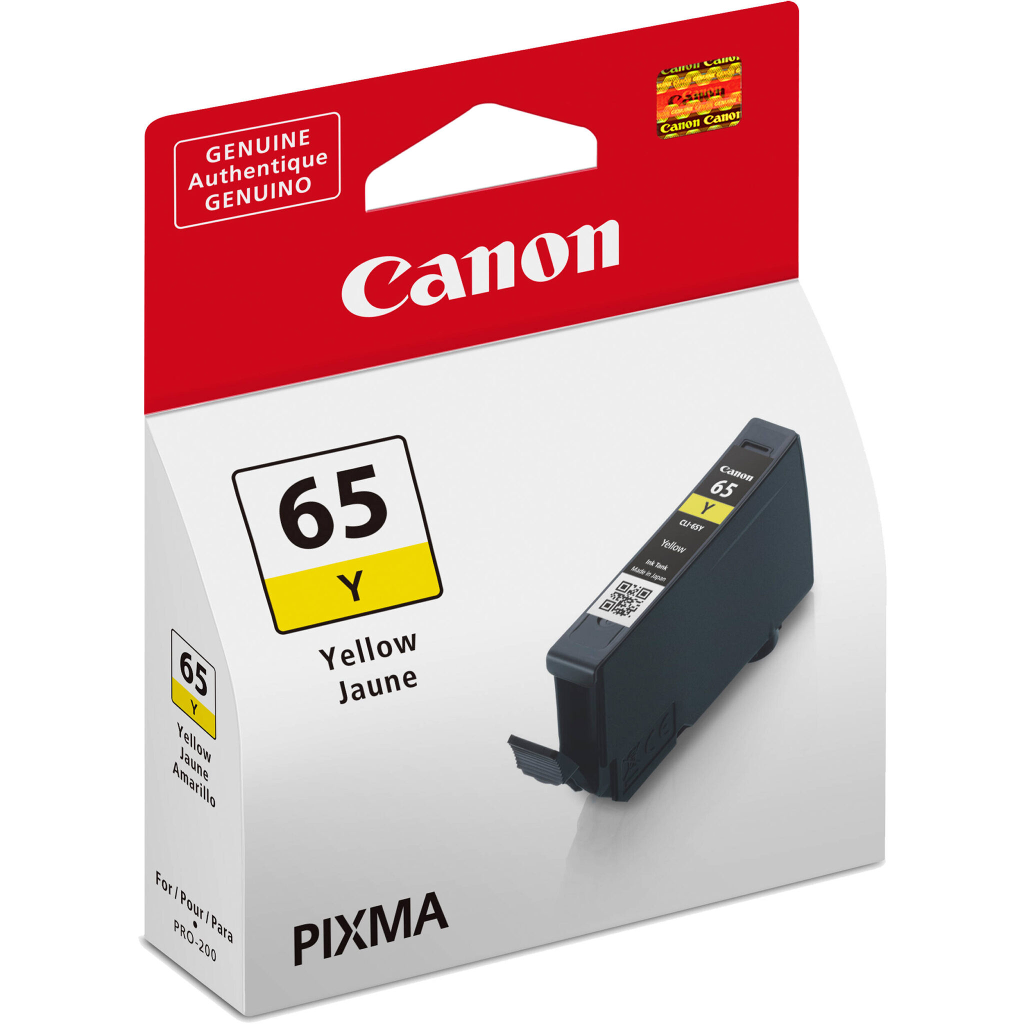eb4b2e011cac8816b3bd2ae870734b1f.jpg Tanque de tinta amarilla Canon CLI-65 - Imagen 1