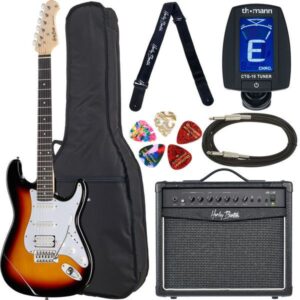 Harley Benton ST-20HSS SB Standard Bundle