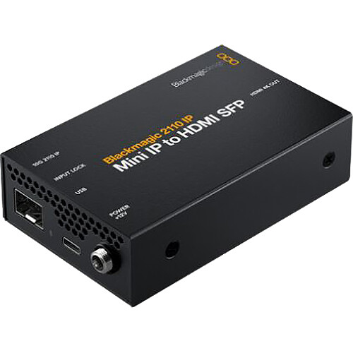 ec6ccb6c0cf8f5404aefe01516de97db.jpg Blackmagic Design 2110 IP Mini Convertidor IP a HDMI SFP - Imagen 1
