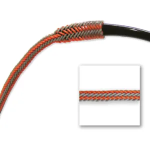 Carson ER-20 Retenedor de gafas Gripz trenzado (estándar, brasas quemadas)