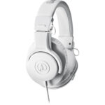 Audio-Technica ATH-M20x Auriculares cerrados para monitor (blanco)
