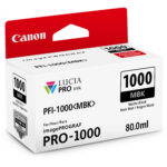 Canon PFI-1000 MBK LUCIA PRO Matte Black Ink Tank (80mL) - Imagen 2