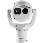 Bosch MIC IP fusion 9000i Cámara PTZ de red dual térmica/visible de 2 MP para exteriores (9 Hz, blanca)