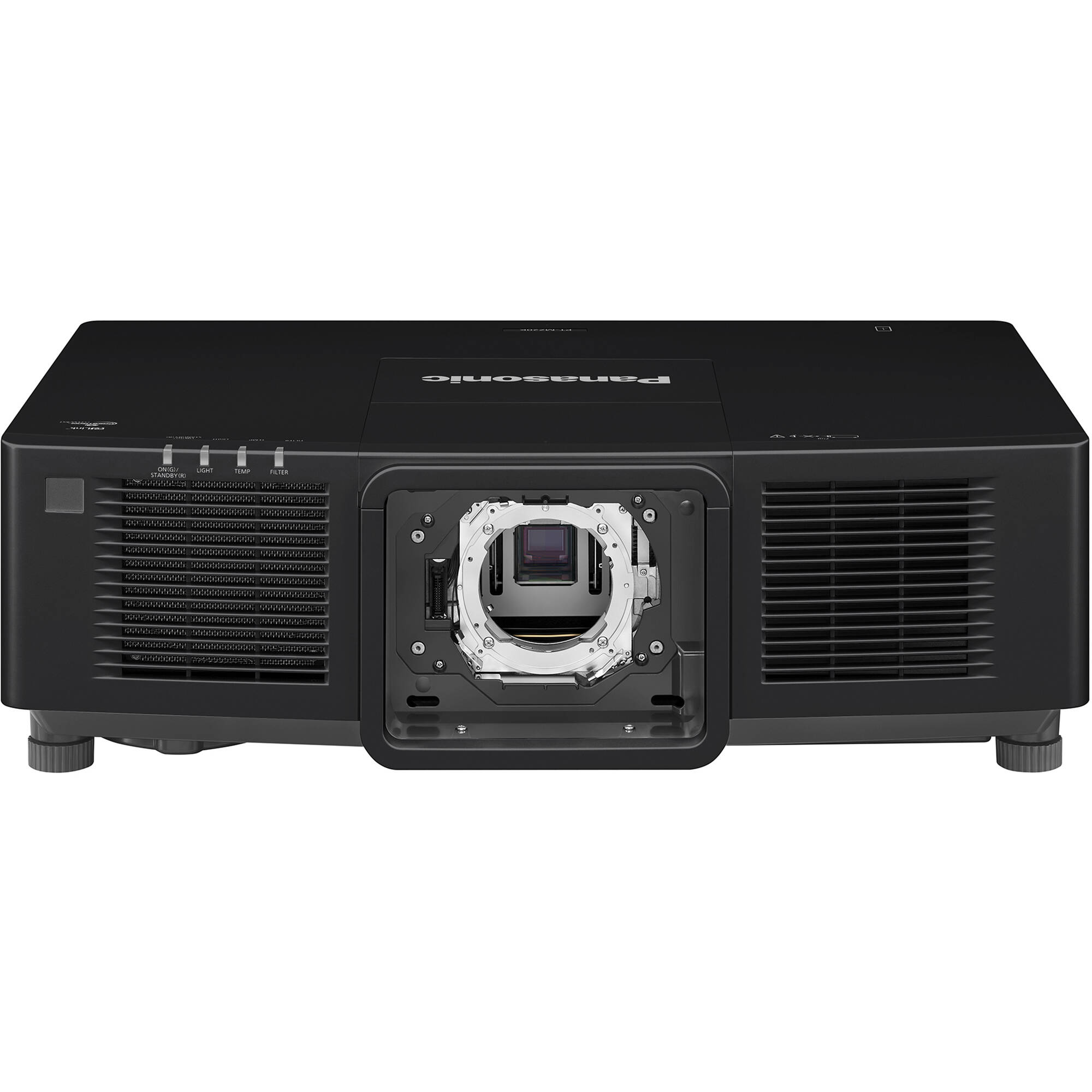 edbf47c3ec0569ee6ec78c16c0027ee6.jpg Panasonic PT-MZ11K Proyector láser 3LCD WUXGA de 11.000 lúmenes (sin lente, negro) - Imagen 1
