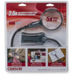 Carson SM-22 Lupa BoaMag de 2,5x con punto de alimentación de 5x - Imagen 3