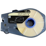 Casetes de cinta de etiquetas amarillas Canon para MK3000 y MK5000 (12 x 30 m, paquete de 3)