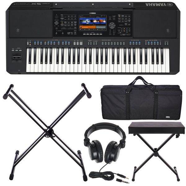 ef09a59f7312b4a6717c38c01d5d89c4.jpg Yamaha PSR-SX720+ Deluxe Bundle - Imagen 1