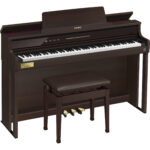 Casio Celviano AP-750 Piano digital estilo consola de 88 teclas con banco (palisandro)