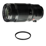 Lente FUJIFILM XF 50-140 mm f/2.8 R LM OIS WR con kit de filtro UV
