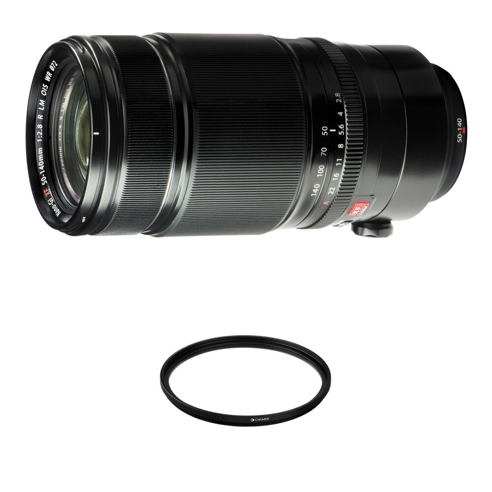 ef783259a4fe5b52b338720fa955a88f.jpg Lente FUJIFILM XF 50-140 mm f/2.8 R LM OIS WR con kit de filtro UV - Imagen 1