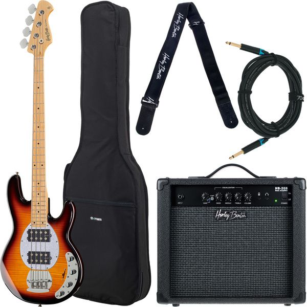 efcbc470feb14d0f2fbc797b86ae6eb0.jpg Harley Benton MM-84A SB Deluxe Series Bundle - Imagen 1