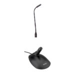 Audio-Technica PRO-49Q Kit económico de micrófono de cuello de cisne de montaje rápido y condensador cardioide con base de escritorio (13") - Imagen 2