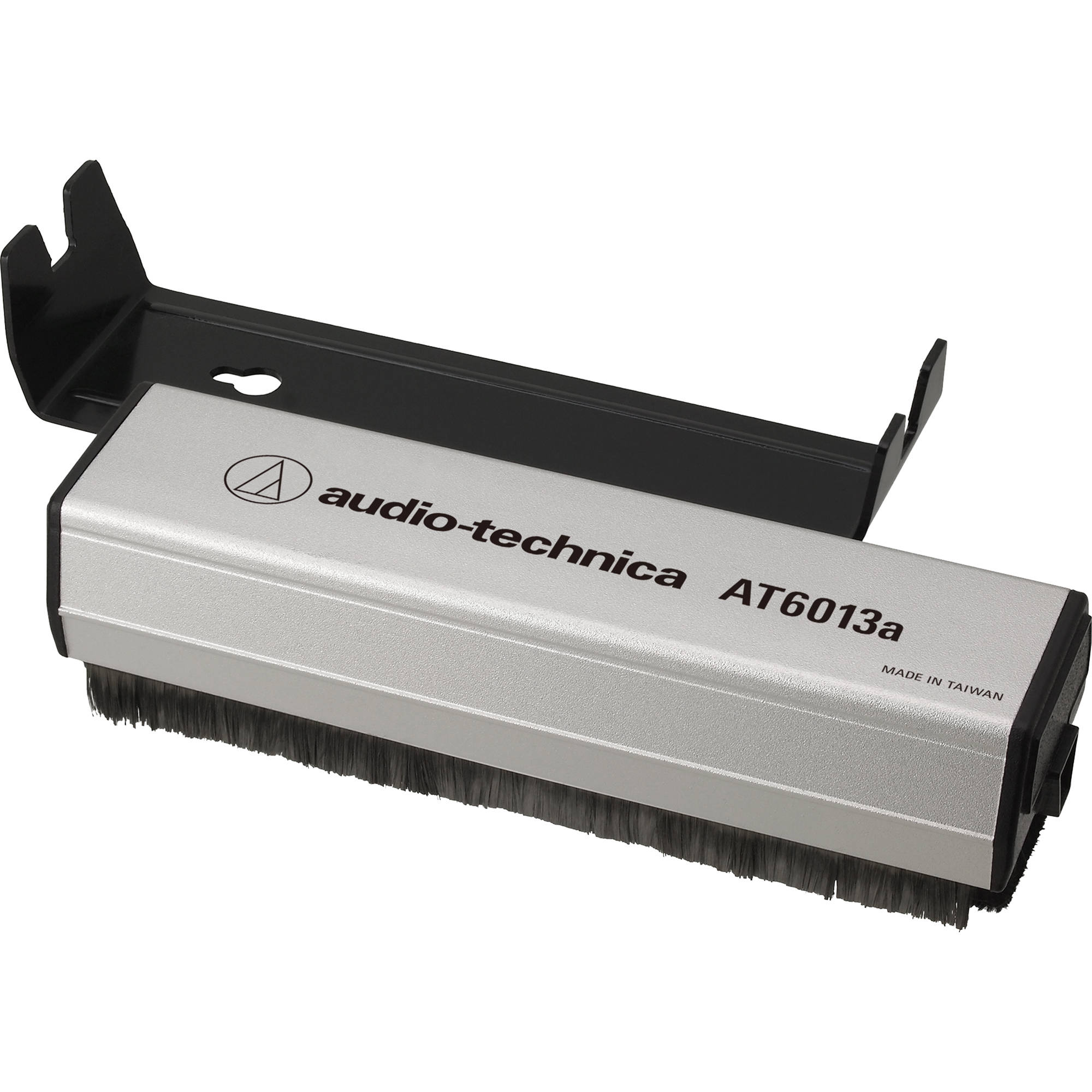 f253491347c1d8a3d7018f6e54426940.jpg Audio-Technica AT6013a Cepillo de limpieza de discos antiestático de doble acción - Imagen 1