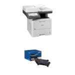 Impresora láser monocromática multifunción Brother MFC-L6810DW Enterprise con kit de cartuchos de tóner negro de alto rendimiento TN920XL2PK - Imagen 3