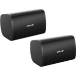 Bose Professional DesignMax DM6SE Altavoces coaxiales pasivos de 2 vías para montaje en superficie (negro, par)