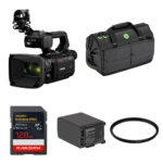 Canon XA75 UHD 4K Camcorder Kit with BP-828 Battery, 128GB Card, UV Filter & Bag - Imagen 2