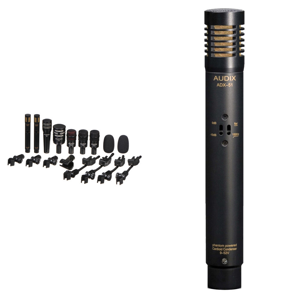 f3dbc9889a2d0aeb26af70d1ce3e71f3.jpg Audix DP7 Plus Kit de micrófono de batería profesional de 8 piezas - Imagen 1