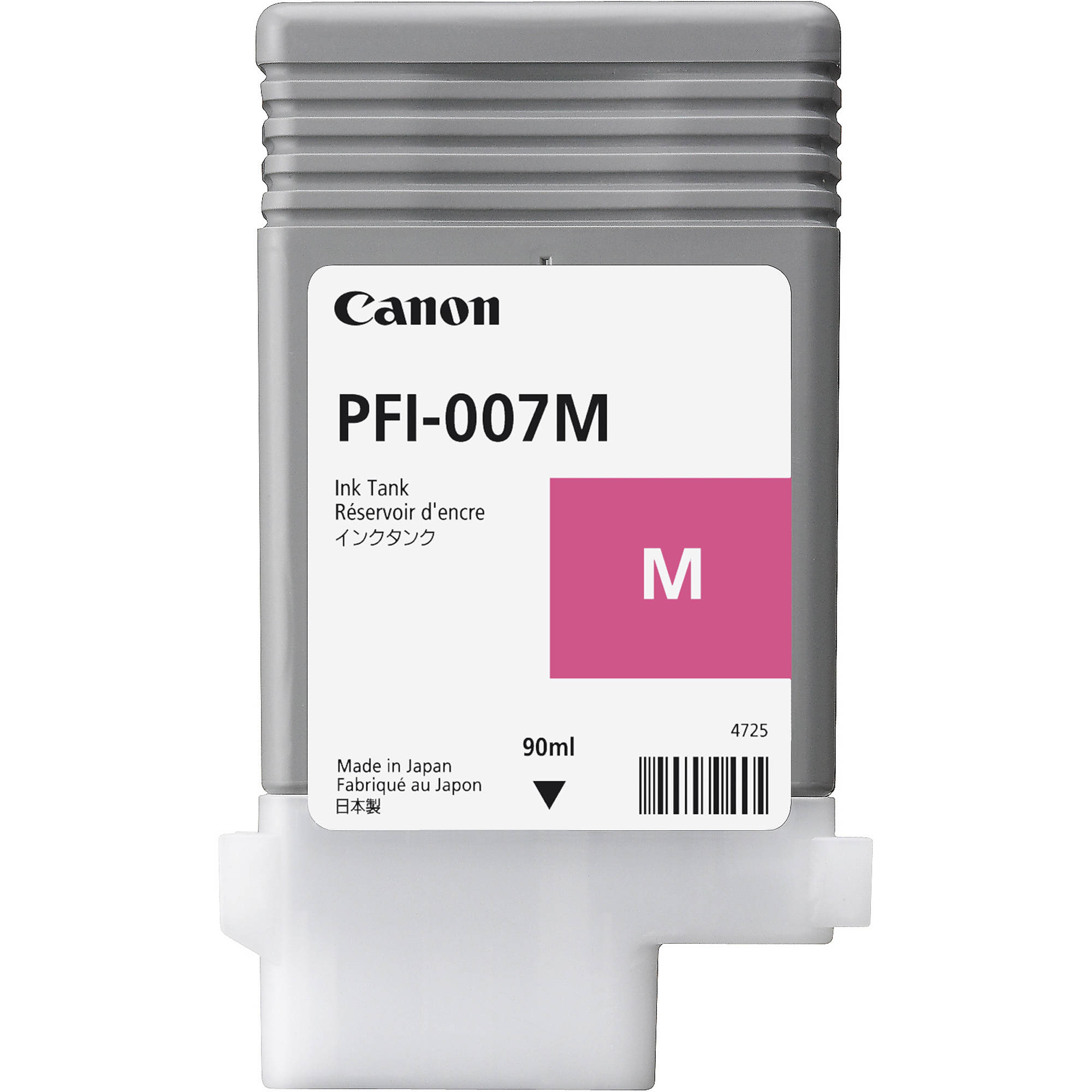 f487740ad7522e2217d1ca8e8716c6c1.jpg Canon PFI-007M Magenta Ink Tank (90mL) - Imagen 1