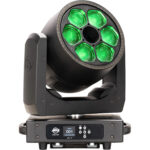 American DJ VIZI FX7 Beam, Wash, caleidoscopio multicolor y cabezal móvil con anillo LED - Imagen 9