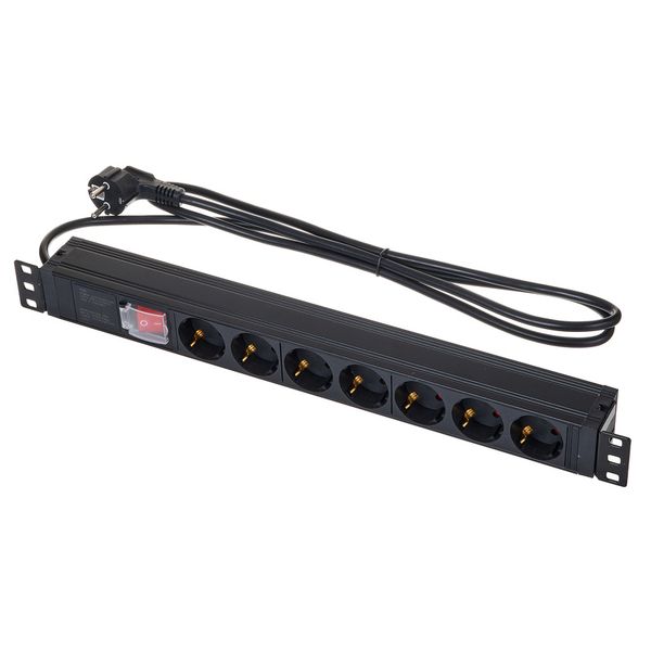 f53c653239d43f4d06b69d24fd5eef85.jpg Adam Hall 87471 X7 Power Strip - Imagen 1