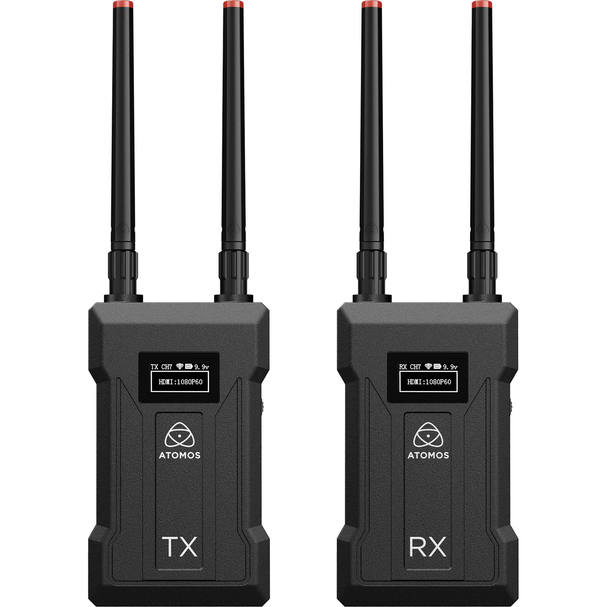 f5595f7058542045cbd321dec3eb0082.jpg Conjunto de transmisor y receptor de vídeo inalámbrico Atomos TX 4K/HD - Imagen 1