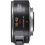 Panasonic LUMIX G X Vario PZ 14-42mm f/3.5-5.6 Potencia O.I.S. Lente con kit de filtro (negro) - Imagen 5
