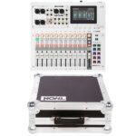 Yamaha MGX12V WH Case Bundle