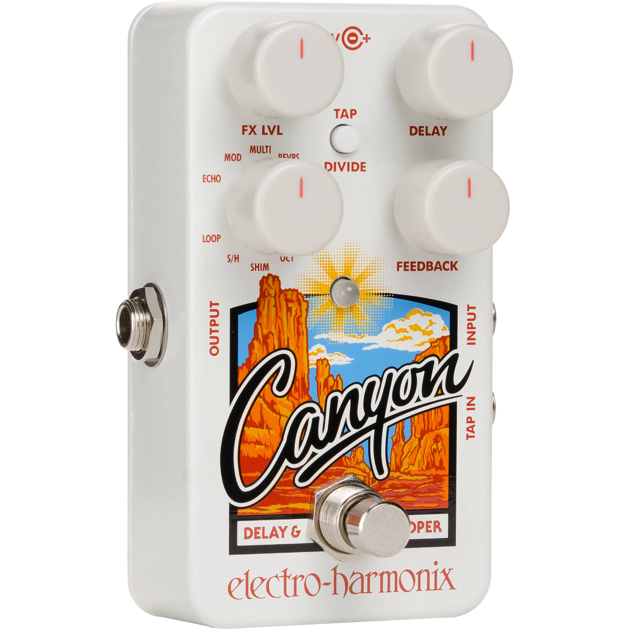 f79db5d768373ccac8e50dbf7163cfd5.jpg Pedal Electro-Harmonix Canyon Delay y Looper con 11 efectos individuales - Imagen 1