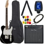 Harley Benton TE-20BK Standard Series Bundle
