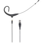Audio-Technica BP892xCH Auricular omnidireccional y cable desmontable con conector cH (negro)