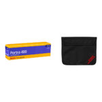 Kodak Portra 400 con kit de bolsa protectora de película Domke (película en rollo de 35 mm, 36 exposiciones, paquete de 5)