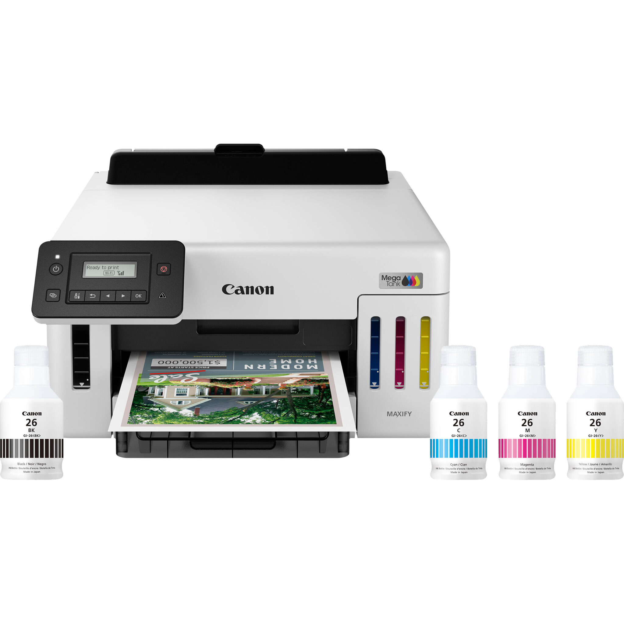 f902235cee00fc16bdcdf72ebcfb0a22.jpg Canon MegaTank GX5120 Inkjet Color Printer - Imagen 1