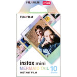 Película FUJIFILM instax mini Mermaid Tail (10 exposiciones)