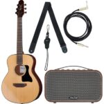 Harley Benton GS-Travel-E Spruce Bundle