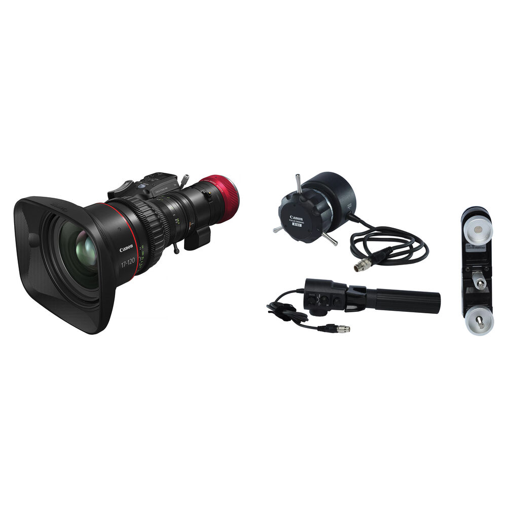 f93e44d19bde405006835b93b2bdac52.jpg Canon Cine-Servo 17-120mm T2.95-3.9 Zoom Lens with SS-41-IASD Full-Servo Kit (Canon RF) - Imagen 1