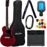 Harley Benton SC-Junior Faded Cherry Set
